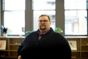 Person who needs to lose weight. It sneaks up on us - we gain a few pounds a year and then we're obese (or worse). We lack energy and our health degrades.